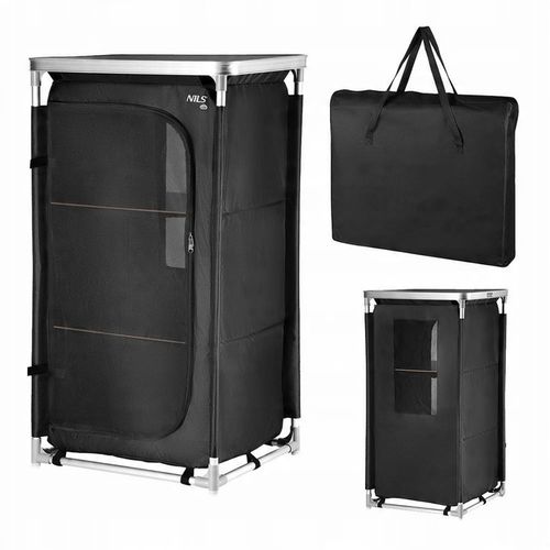 Szafka Turystyczna Kempingowa Składana z Blatem NILS Kuchenna Walizka na Arena.pl