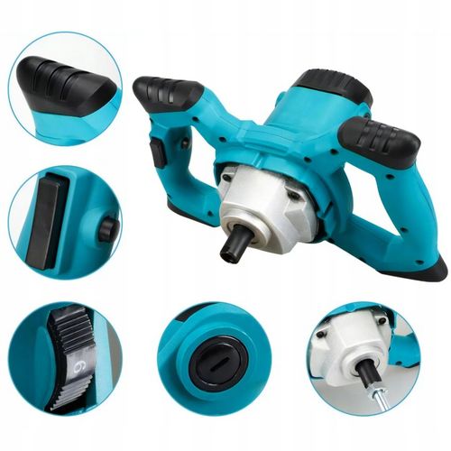 MIESZADŁO DO KLEJU BETONU FARB ELEKTRYCZNE 2600W 2x MIESZALNIK na Arena.pl