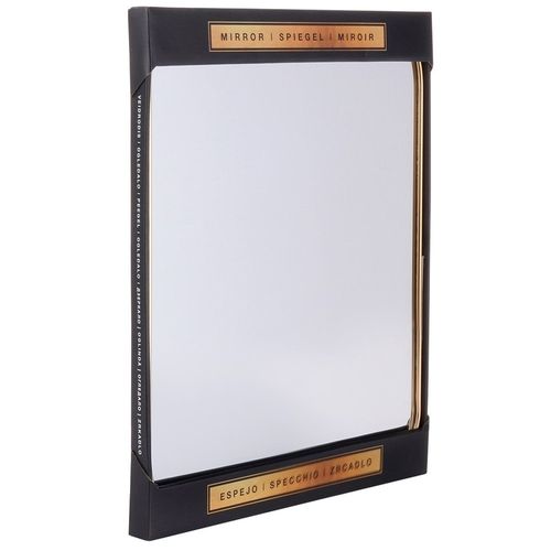 Lustro ścienne złote 45x35 cm na Arena.pl