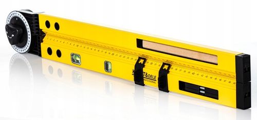 Kątomierz NASTAWNY ALUMINIOWY Kątownik 600 BUDOWLANY ŚLUSARSKI CYRKIEL na Arena.pl