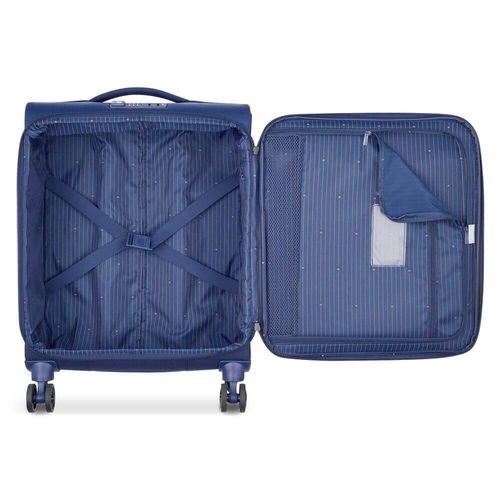 Walizka Brochant 2.0 4K SLIM 55 cm niebieska na Arena.pl
