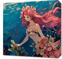 Obraz 50x50cm Nimfa Oceanu