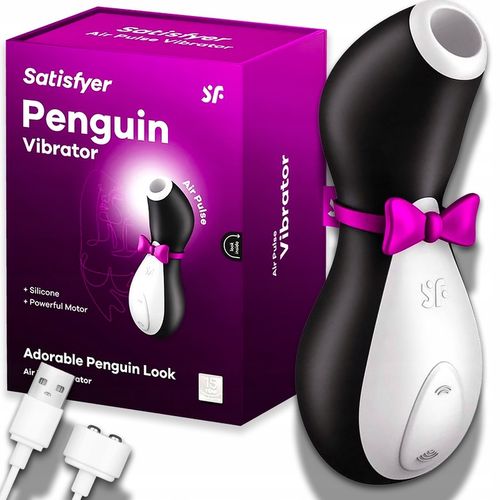 Wibrator damski PINGWINEK masażer dla kobiet do łechtaczki ORYGINALNY 100 % na Arena.pl