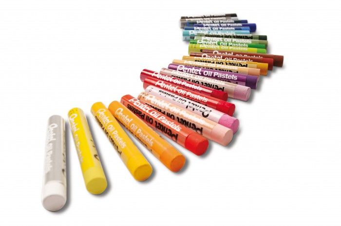 PASTELE OLEJNE PENTEL 25SZT zdjęcie 3