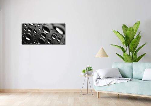 Obraz 90x40cm Mikrokosmos Kropelek na Arena.pl