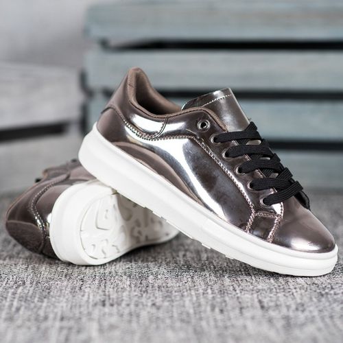 Błyszczące Buty Na Platformie r.37 na Arena.pl