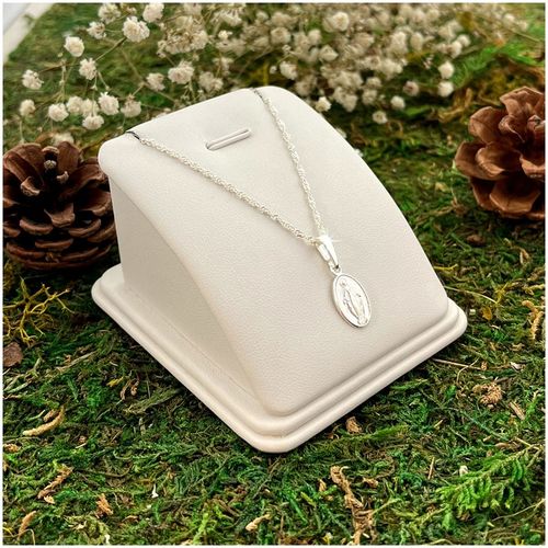 ŁAŃCUSZEK SREBRNY MEDALIK KOMUNIJNY CUDOWNY NA KOMUNIĘ NA CHRZEST NA ROCZEK na Arena.pl