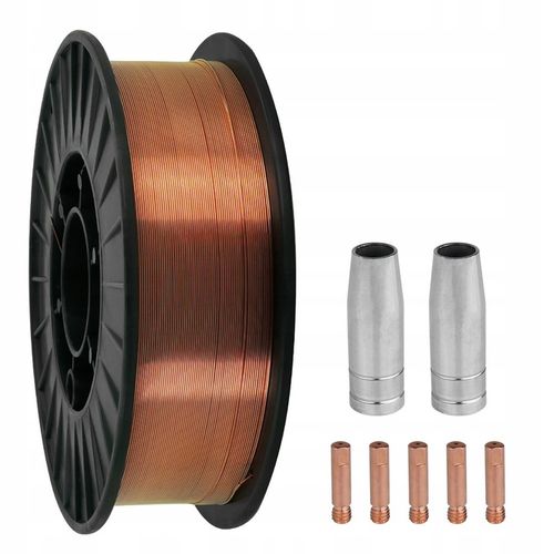 Drut spawalniczy stalowy MIG 0,8 SG2 zestaw części na Arena.pl