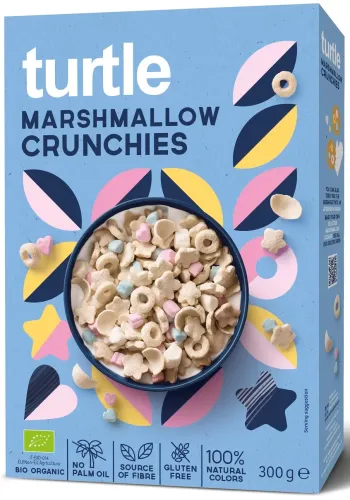 Chrupki ZboŻowe Z Piankami Marshmallow Bezglutenowe BIO 300 g - Turtle na Arena.pl