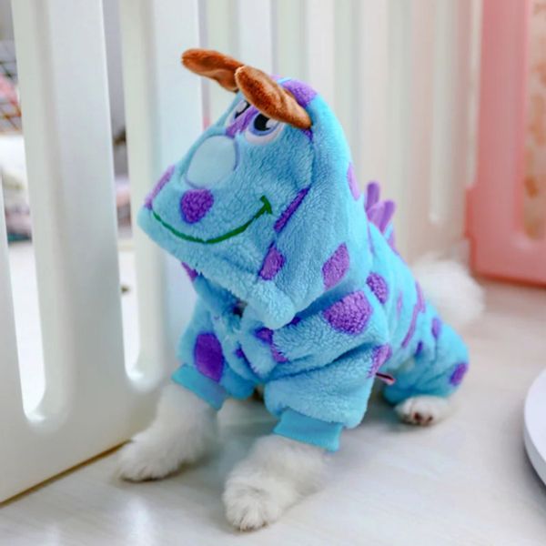 Kostium przebranie dla psa sulley - S zdjęcie 3