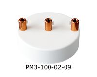 Podsufitka Biała 3 otwory 100mm + miedź