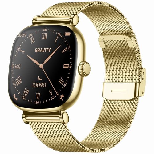 smartwatch gravity złoty bransoleta + pasek gt32-2 na Arena.pl