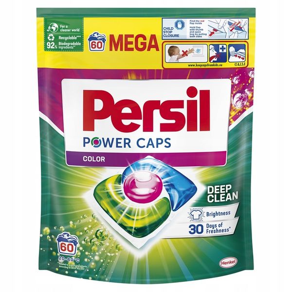 Persil Power Caps Kapsułki do Prania Koloru 60 szt + Gratis zdjęcie 2