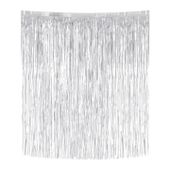 Włosy anielskie dekoracja na choinkę, srebrny