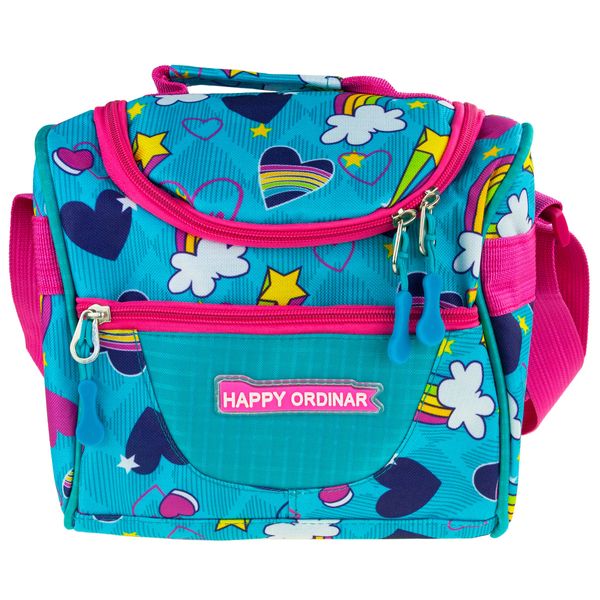LUNCH BAG TORBA TERMICZNA DZIECIĘCA NIEBIESKA zdjęcie 3