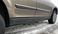 Skoda Yeti - Listwy Boczne Drzwi Ochronne Czarne