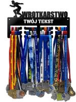 Wieszak na medale WROTKARSTWO twoje imię dowolny tekst 313.3
