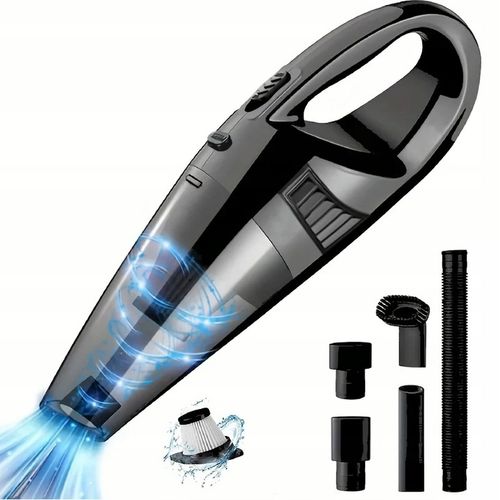 Odkurzacz Ręczny Bezprzewodowy Bezworkowy Samochodowy Cichy Filtr+ Końcowki na Arena.pl