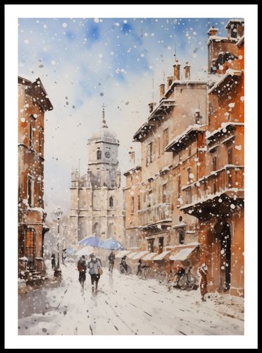 Plakat 50x70cm Urok Starych Miast na Arena.pl