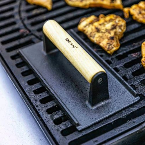 żeliwna praska do burgerów steków kinghoff kh-1758 na Arena.pl