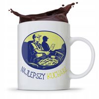 Kubek Prezent Dla Najlepszego Kucharza Kucharki Z Nadrukiem Ze Zdjęciem