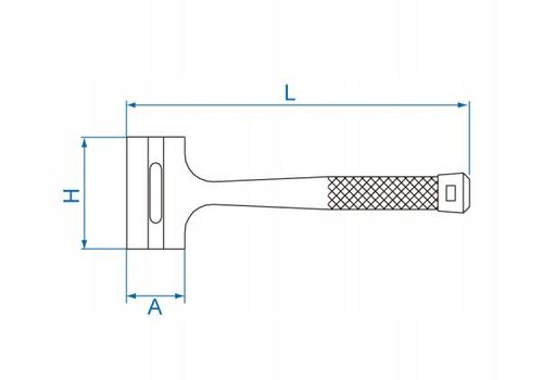 King Tony Młotek bezodrzutowy 450g 304mm 7851-16 na Arena.pl