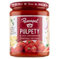Pamapol Pulpety w sosie pomidorowym z marchewką i pietruszką 500 g
