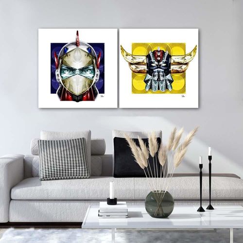 Obraz na płótnie - Canvas, Głowa robota 60x60 na Arena.pl