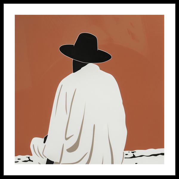 Plakat 40x40cm Rozmyślania w Oddali zdjęcie 3