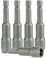 Zestaw magnetycznych nasadek 10 mm 5 szt na wkrętarkę wiertarko - wkrętarka