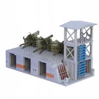 Klocki militarne bunkier wieża baza posterunek II wojna Maginot 650el KL63