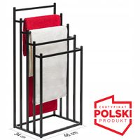 Solidny STOJAK NA RĘCZNIKI mebel złożony PRODUKT POLSKI - wieszak Re5r