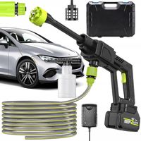 MYJKA CIŚNIENIOWA AKUMULATOROWA BEZPRZEWODOWA 48V 30BAR MOCNA ZESTAW