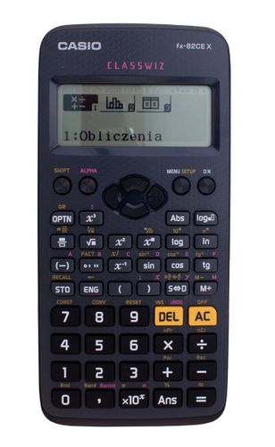 Kalkulator Casio FX-82CEX ClassWiz - polskie menu na Arena.pl