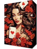 Obraz 20x30cm Różany Hazard