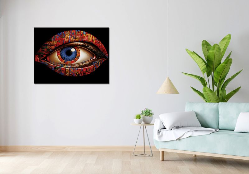 Plakat 100x75cm W Oku Obserwatora zdjęcie 4