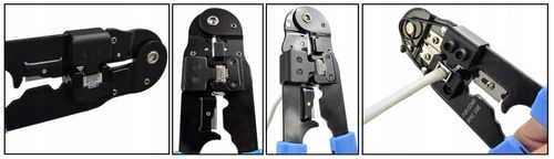 ZACISKARKA DO WTYCZEK WTYKÓW RJ45 RJ-45 ZACISKACZ na Arena.pl