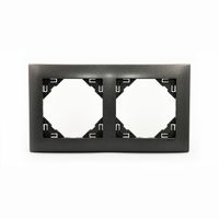 Efapel Aquarella ramka 2-krotna grafit 90920 TIS