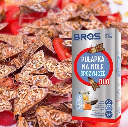bros - pułapka na mole spożywcze duo + 2 wkłady na Arena.pl