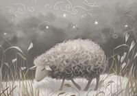 Plakat 100x70cm Bujna Owca