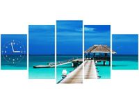 70CM 150CM ZEGAR 5 ELEM DOMEK TROPIKACH DRUK OBRAZ