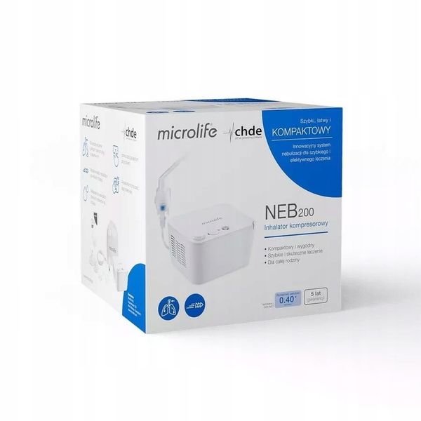 INHALATOR TŁOKOWY MICROLIFE NEB 200 zdjęcie 3