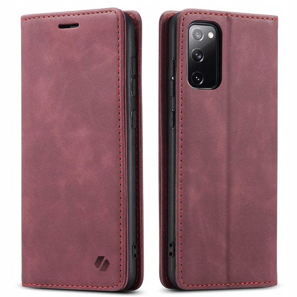 Spacecase Wallet Galaxy S20 Fe Red zdjęcie 5