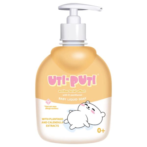 MYDŁO w płynie Dla DZIECI z Nagietkiem 300ml UTI-PUTI NAWILŻENIE zdjęcie 1