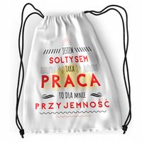 Plecak Dla Sołtysa Sportowy Szkolny Worek Torba Z Nadrukiem Ze Zdjęciem