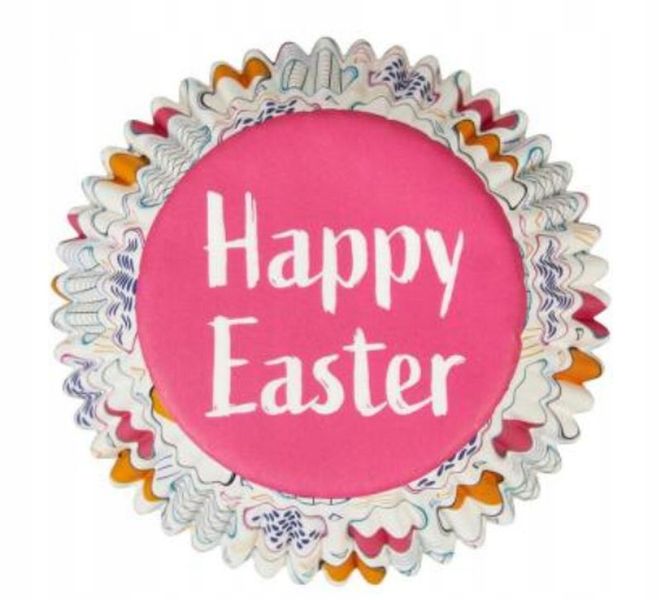 Wilton Foremki Papilotki - Happy Easter - 75Szt zdjęcie 3