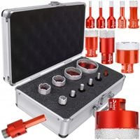 OTWORNICA DIAMENTOWA KORONKA DO GRESU ZESTAW ⌀