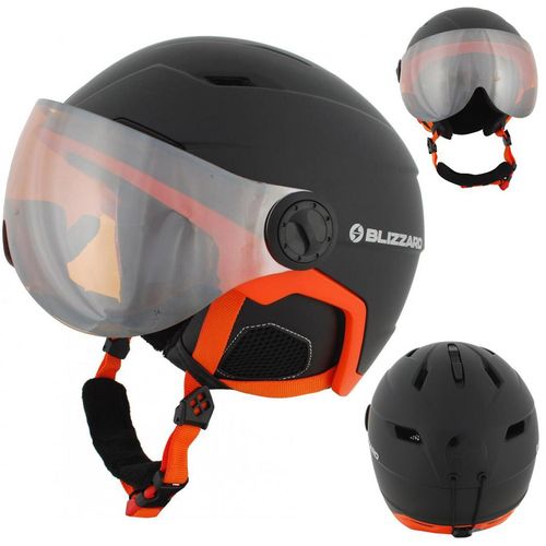 KASK BLIZZARD DOUBLE VISOR LUSTRO ORANGE S/M na Arena.pl