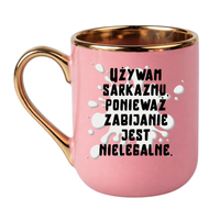 Elegant Różowo-Złoty 330 ml
