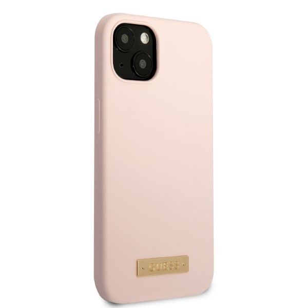 Etui Guess do iPhone 15, iPhone 14, iPhone 13, Różowy, MagSafe zdjęcie 4